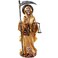 Pacific Giftware Santa Muerte Saint of Holy Death Standing Religious Statue 10 Inch Power Prosperity SuccessGold