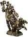 Pacific Giftware Greek God of Underworld Hades with Cerberus Dog Statue Roman Figure