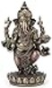 JFSM INC. Standing Ganesh Ganesha Hindu Elephant God of Success Statue 7 12inch