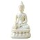 Sahishnu Online and Marketing Polyresin Gautam Buddha Statue White