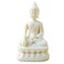 Sahishnu Online and Marketing Polyresin Gautam Buddha Statue White