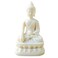 Sahishnu Online and Marketing Polyresin Gautam Buddha Statue White