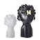 Notakia Home Decor Statues Sculptures Decoration Resin Figure Gift White and Black