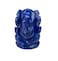 Myhealingworld Lord Ganesha Statue Sculpture 15 inch Natural Lapis Lazuli Stone Ganesh Sculpture Beautiful Lapis Lazuli Ganesh Idol Pocket Ganesh Statue