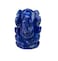 Myhealingworld Lord Ganesha Statue Sculpture 15 inch Natural Lapis Lazuli Stone Ganesh Sculpture Beautiful Lapis Lazuli Ganesh Idol Pocket Ganesh Statue