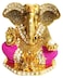 Purpledip Metal Idol Lord Ganesha Ganapathi Collectible Statue of Blessing Ganesh 12136