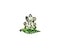 Gavya International Gavya Small Crystal Ganesha Sitting On Betel Leaf Paan Sculpture Murti Idol for Car Dashboard Puja mandir tample Gift Size Height 175 inch Green