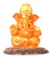 ASHIRWAD 25 Small Ganesha Statue Sculpture Mini Lord Ganesh Ganpati Polyresin Idol in Multicolour Ganesha01