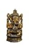 Tarini Gallery Ganesh Ganesha Ganpati Wooden Statue Sculpture Idol Murti for Home Temple Desk Decoration Pooja Gifting Indian 7 Inch