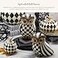 MACKENZIE-CHILDS MACKENZIECHILDS Owl Fall Owl Decor for Home BlackandWhite Courtly Stripe