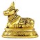 ASHIRWAD Nandi Brass Idol Statue Sculpture Murti God of Yoga Shiva Vahan Bull Nandi04