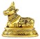 ASHIRWAD Nandi Brass Idol Statue Sculpture Murti God of Yoga Shiva Vahan Bull Nandi04