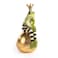 MACKENZIE-CHILDS MACKENZIECHILDS Fergal Frog on Ball Cute Frog Statue Unique Frog Decoration for Bathroom or Living Room