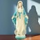 PlentifulHome Our Lady of The Immaculate Conception Resin Statue 484 Virgin Mary Figurine Catholic Decorative Sculpture HandPainted Ideal for Altars and Religious Gifts