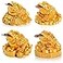 ZENFUN 4 Pack Money Frog Lucky Coin Fortune Toad Statue Lucky Charm Wealth Frog for Home Office Decoration Good Lucky Gifts Gold