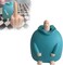 Junwait Funny Smiling Middle Finger Statue Ornaments Novelty Resin Finger Man Sculpture Decorations Quirky Middle Finger Hand Statue for Table Shelf Office Desktop Decoration