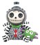 SUMMIT COLLECTION Furry Bones Webster Spider Statue