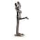 Danya B ZD12056 Metal Art Shelf Dcor Contemporary SandCasted Bronze Sculpture Passionate Kiss