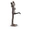 Danya B ZD12056 Metal Art Shelf Dcor Contemporary SandCasted Bronze Sculpture Passionate Kiss