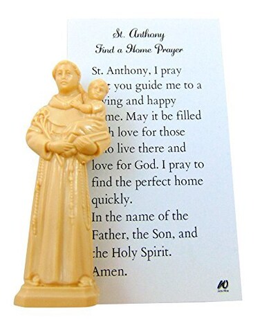 Westin Westman Works St Anthony Home Finder Kit Saint Statue Prayer for Buying a House