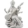 Top Collection Saraswati Statue Hindu Goddess of Knowledge Music Art Sculpture in White Marble Finish 575Inch Figurine