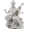 Top Collection Saraswati Statue Hindu Goddess of Knowledge Music Art Sculpture in White Marble Finish 575Inch Figurine