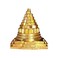 GRI9 Energized 3D Sri Meru Yantra Hinduism Home Temple Decor Ashtadhatu Mix Metal for Spiritual Powers Vaastu Dosh Prosperity HarmonyPoojaGiftDiwali Puja 15 Inches