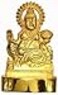 IS4A Ashtadhatu Kuber Kubera Vaisravana Ekaksipingala Raja Statue Idol Gold Polish Large 45 Inch