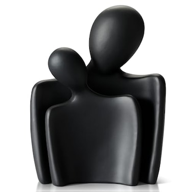 vomiceak Sculptures Home Decor Lover Statues 6 Inch Modern Home Decor Couple StatuesDecorations for Living Room Office Bookshelf Bedroom