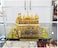 Ailtower Golden Temple Amritsar Model A Sikh Religious Crystal with Golden Plate Must for Every Sikh Religious Family Office and Sikh Auspicious Purpose Gurudwara Dcor Square Large