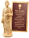 Westmon Works St Joseph House Selling Statue and Double Sided Prayer Card FaithBased Made in The USA Figurine with Prayer for Selling Homes