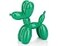 AMOIENSIS Vibrant Green Balloon Dog Statue Decor 4 inch Small Knick Knacks Balloon Animal for Shelf Decor