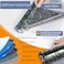 COUNTEWOL Countewol Upgraded Window Privacy Film One Way Daytime Privacy Static Cling Sun Blocking Anti UV Reflective Window Tint for Home and Office Silver Leaves 175 X 787 in