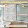OHTMERU Window Privacy Film Decorative for Front Door Bathroom Static Cling Stained Glass Sticker Opaque Heat Control UV Blocking NonAdhesive for Home Windows Magnolia