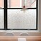 Jahoot Privacy Window Films Transparent Glass Tint Static Cling Treatment Reflects Rainbow Effect with Sunlight Home Protection and Decorative Heat Control UV Prevention Crystal Mosaic 1181 x 787