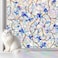somwise SOMWISE Rainbow Window Privacy FilmHeat ControlUV BlockingAntiGlareDay Night Privacy Protection Decoration for Home BathroomGlass DoorStatic ClingRenterFriendly with Installation Tools