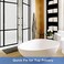 Volcanics Frosted Glass Window Privacy Film with Installation Tools Removable Static Cling Bathroom Window Film Heat Control UV Blocking PeepProof Ideal for Home Office 175 x 787 Inches