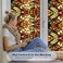 simpaste Window UV Protection Privacy FilmNonAdhesive Static Cling Decorative Window Film with Installation ToolsStained Glass Window Film for KitchenStudyBathroomand Shower Doors177 x 394 inches