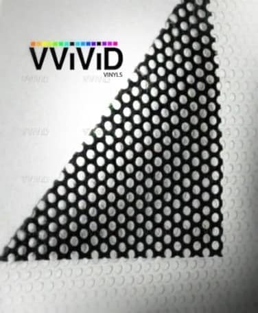 VViViD OneWay Perforated Vinyl Privacy Window Film Adhesive Glass Wrap Roll 25ft x 54 inches