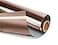 HIDBEA One Way Privacy Window Film Daytime Mirror Reflective Heat Control UV Sun Blocking NonAdhesive Static Cling Window Tint for Home and Office BrownSilver 354 Inch x 328 Feet