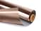 HIDBEA One Way Privacy Window Film Daytime Mirror Reflective Heat Control UV Sun Blocking NonAdhesive Static Cling Window Tint for Home and Office BrownSilver 354 Inch x 328 Feet