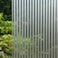 VSUDO 2 Rolls 354 by 787 Privacy Window Film Frosted Stripe Pattern Window Tint Static Cling Window Glass Sticker for Home 3875 Sq Ft Total