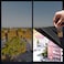 xiawei One Way Window Privacy Film with Tools Heat Control Window Tint for Home ExplosionProof Premium PET Material Sun Blocking Anti UV Reflective Window Film Cosmic Black236 Inch x 65 Feet