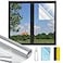 MAGIDEKOR Window Privacy Film One Way Reflective Mirror Window Film Daytime Privacy UV Sun Blocking Heat Control Static Cling Window Tint for Home Office 175 Inch X 65 Feet
