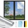 MAGIDEKOR Window Privacy Film One Way Reflective Mirror Window Film Daytime Privacy UV Sun Blocking Heat Control Static Cling Window Tint for Home Office 175 Inch X 65 Feet