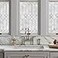 ARTSCAPE Regent Window Privacy Film by Artscape Textured Leaded Glass Design Static Cling Blocks Views Not Light UV Protection Easy to Apply and Removable Made in USA 24 x 36 Inch