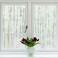 NINETREX Window Privacy FilmFrosted Glass Window FilmWindow Frosting FilmDecorative Front Door Coverings NonAdhesive AntiUV Window Sticker for Home OfficeStripe Pattern236 x 787Inches