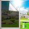 XHCN One Way Privacy Window Film Sun Blocking Heat Blocking Window Tint for Home See Out But Not in Static Cling Anti UV BlackSilver175 Inch x 7874 Inch
