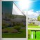 XHCN One Way Privacy Window Film Sun Blocking Heat Blocking Window Tint for Home See Out But Not in Static Cling Anti UV BlackSilver175 Inch x 7874 Inch