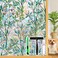 Dwersty Rainbow Privacy Film with Cutting Line 3D Decals Stained Glass Window Clings Static Cling Window Sticker Suncatcher 175 x 7874